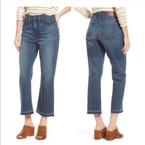 Madewell Retro Crop Bootcut Jeans